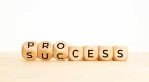 Process to success concept